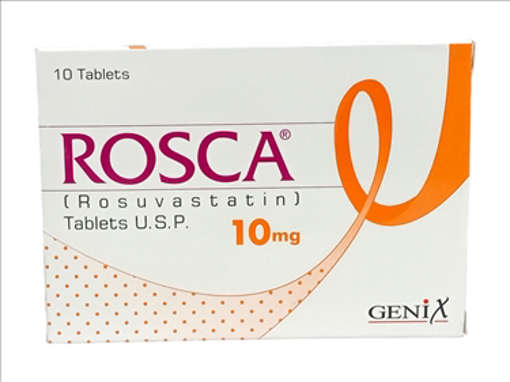 Picture of Rosca 10mg Tab 10x1s